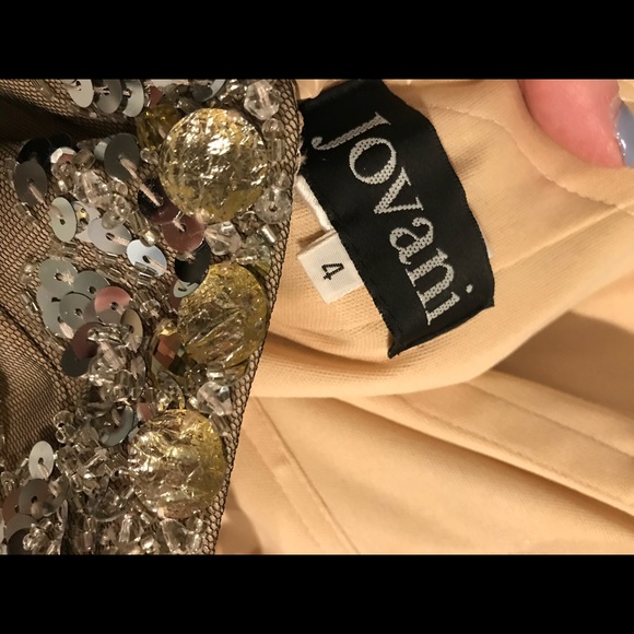 Jovani Sequin Mermaid Dress - Picture 5 of 6